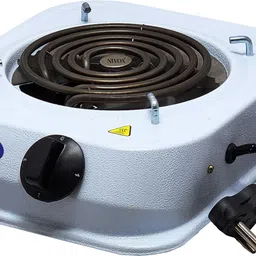 nivox Portable Electric Coil Stove with Temperature Control | Single Burner Hot Plate Electric Cooking Heater image 2
