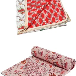 wonderlooks Floral Single AC Blanket for AC Room-picture-24