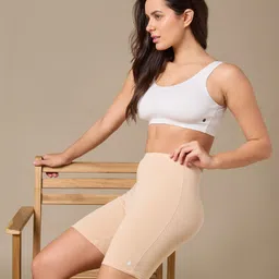 urban adventure Pack of 5 Solid Women Multicolor Cycling Shorts image 3