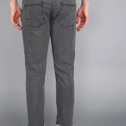 metronaut Men Slim Mid Rise Grey Jeans image 4