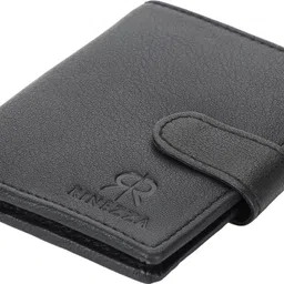 rinezza Men Casual, Evening/Party, Travel Black Genuine Leather RFID Wallet-picture-40