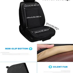 rkpsp Leather Seating Pad For HYUNDAI Universal For Car image 4