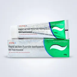 ra thermoseal Rapid Action Fluoride Toothpaste 100 Gram - Sensitive teeth & Cavity Protection Toothpaste image 3