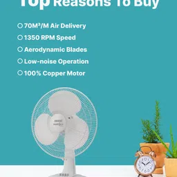 usha Maxx Air Ultra 400 3 Blade Table Fan image 3