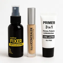 glow it HoldMe+ Setting Mist,CoverMax Concealer,PrimeAll 3-in-1 image 1