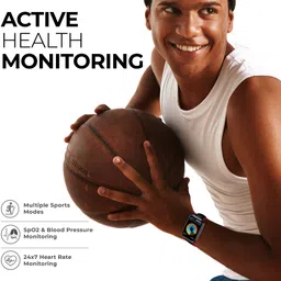 PLAYFIT DIAL3PRO, Full Touch BIG 2'' IPS Display, Bluetooth Calling, EBEL Watch Speaker Smartwatch image 5