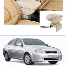 pecunia Universal Car Armrest Center Console Pad,PU Leather Car Armrest Seat Box Cover Protector Protects from Dirt,Damage,Pet Scratches,Old Damaged Consoles (Beige) A38 Car Armrest-picture-18