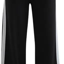 dockstreet Women Solid Black Track Pants-picture-40