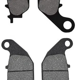 ojenda Brake Disc Pad Compatible for (Yamaha R15 (V1 & V2) COMBO, BLACK) Vehicle Disc Pad image 2