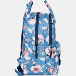 lino perros Medium 23 L Laptop Backpack Women's Printed Blue Backpack image 4