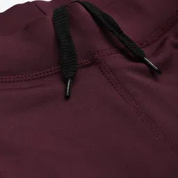 blinkin Solid Women Maroon Tights image 5