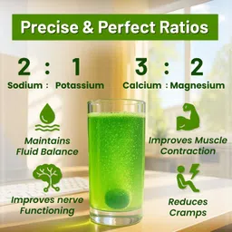diet gear Electrolytes Effervescent, Zero Sugar, Zero Caffeine, Pre & Post Workout Energy Hydration Drink image 5
