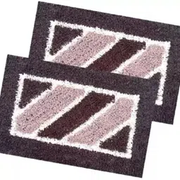 radhe krishna handloom Cotton Door Mat image 2