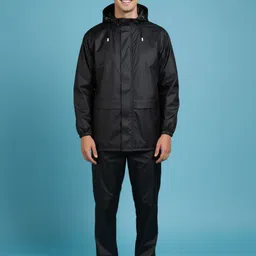 houseofcommon Solid Women Raincoat-picture-10