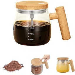 kenvi 400ml Self-Stirring Electric Mug High-Speed Portable Mixing Cup for Coffee, Milk 4 Cups Coffee Maker-picture-25