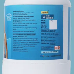 vediva Body Buildo Powder – Muscle & Strength Gainer for Men/Women Weight Gainers/Mass Gainers image 3