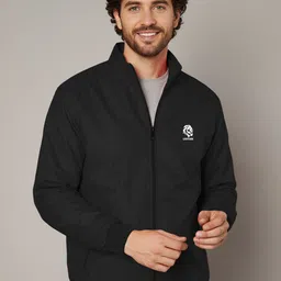 JUST ROAR Solid Men Wind Cheater-picture-18