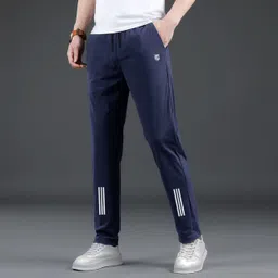 royster callus Pack of 2 Men Solid Black Track Pants image 4