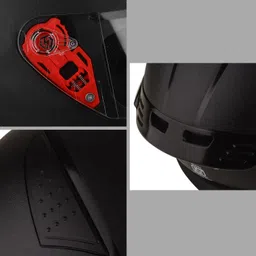 oth Full Face Helmet for Men | ISI Certified | Anti-Scratch, UV Resistant Motorbike Helmet image 4