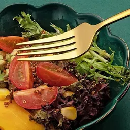 olwick Set of 4 Stainless Steel Cutlery Set of Spoon, Fork & Knife with Handle Stainless Steel Cutlery Set image 5