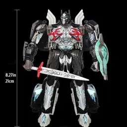 metaformation The Last Knight DLX 8.3 Inch Alloy Leader Class Action Figure Deluxe Collectible image 5