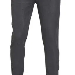 roshni Men Solid Grey Track Pants image 3