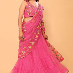 mystery box Embroidered Stitched Lehenga Choli-picture-10