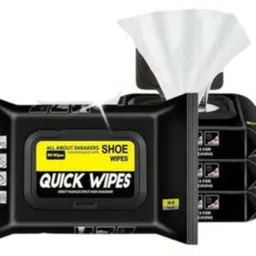 WIPSOR Portable Sneakers Cleaner Shoe Wipes Quickly Remove Dirt & Stains - 80Pcs Canvas, Leather, Velour, Synthetic Leather, Nubuck Shoe Cleaner-picture-20