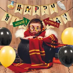 zyozi Harry Potter Birthday Decoration,Harry Potter Birthday Party Supplie(Pack of 56) image 5