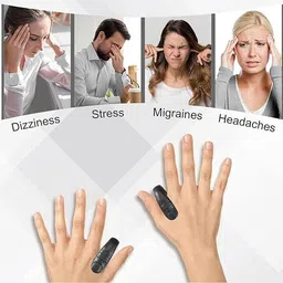 ZIVINI Sugar Control Acupressure Clip (2pc) for Headache & Diabetes Relief Bp Monitor Adapter image 4