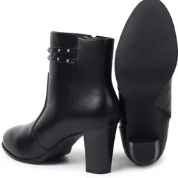 yoho Stellar Metal Studs Ankle Length Boots Boots For Women image 2