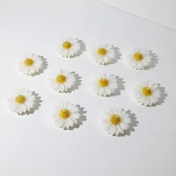 sol 10-Pack Elegant Daisy Flower Floating Candles|Exquisite Floral Design Tea Lights Candle-picture-36