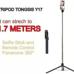 Pharaoh 2-in-1 170cm Selfie Stick Tripod with Flashlight for Video & Photo Tripod, Monopod Kit, Tripod Kit image 3