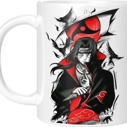 printwala Naruto Cup Naruto And Sasuke Naruto Anime Cup For Girls Boys Brother (MN-08) Ceramic Coffee Mug image 3