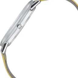 sonata Poze White Dail White Strap Analog Watch - For Men SP70008SL02 image 5