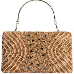 hunar Party, Casual Gold Clutch-picture-43
