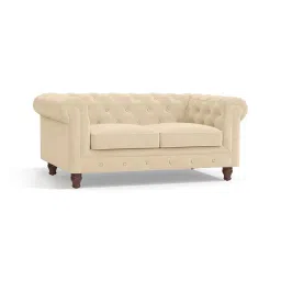 urban ladder create Winchester Premium 2 Seater Fabric Sofa in Birch Beige Colour-picture-36