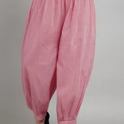 karthav fashion Self Design Poly Cotton Women Harem Pants image 1
