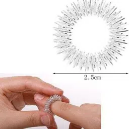 AcuHealth AH26 Acupressure Massager Tools Kit With ( Yoko Height Increaser + Energy Roll + Karela Wooden + Ball + Jimmy + Pocket Exerciser + 5 Ring + Thumb Pad ) For Stress And Pain Relief Acupressure Tool Kit Massager image 4