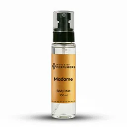 world of perfumers Madame | Long Lasting Premium Body Mist for Women | Everyday Fragrance Body Mist - For Women-picture-18