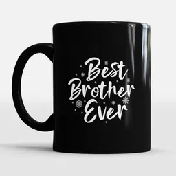 sublikraft Best Brother Ever. Printed Ceramic Coffee Mug image 2
