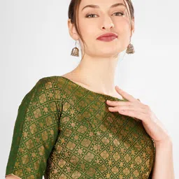 figureup Round Neck Women Blouse image 4