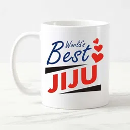 dgg "World Best Didi & Jiju"Best Gift Idea Ceramic Coffee (330 ml, Pack of 2) Ceramic Coffee Mug image 3