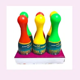ragvee Bowling Toy Set with 10 Bottles and 2 Balls Game for Kids Rattle image 2