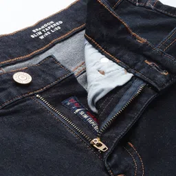 u.s. polo assn. Men Slim Mid Rise Blue Jeans image 4