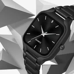 avanturis New Premium Analogue Watch Best Gift Watch For Girls & Women Analog Watch - For Men Men Premium Classic Sqaure Minimilst Design Steel Chain Quartz Analog Watch-01 image 1