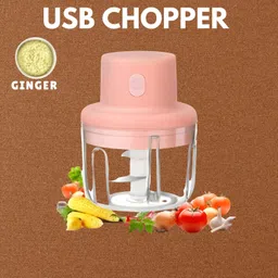 sacro Electric Chopper, Rechargeable Chopper for Kitchen Vegetable & Onion Garlic E499 Electric Vegetable & Fruit Chopper-picture-35