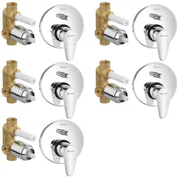 parryware Uno concealed Diverter Body with Concealed Upper Part set of 5 pic 280 Faucet Set-picture-11