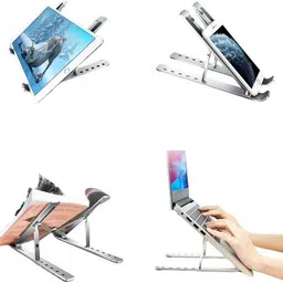 DADNSON laptop stand Aluminum Adjustable Portable Foldable Laptop Stand bol-Laptop Stand 39 Aluminium Floor and Desk Stand Rotatable Laptop Stand with Adjustable Height Compatible with Universal Laptops-picture-37