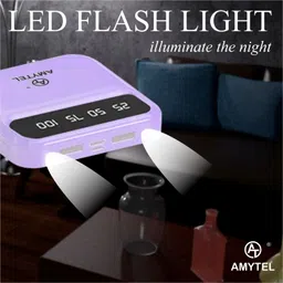 amytel 10000 mAh 18 W Mini Pocket Size Power Bank image 3